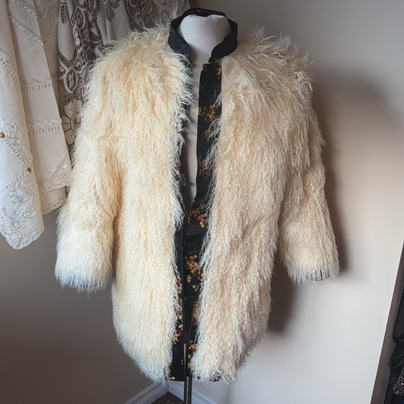 Vintage Jackets & Blazers - INSANE 1960s Mongolian Fur!!! True Vintage Mongolian!